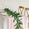 6 FT Artificial Olive Leaf Vine Garland Faux Olives Branch Hanging Greenery Ivy Garland with Fake Fruits for Wedding Backdrop Home Office Spring Garden Wall Door Decor (Green)